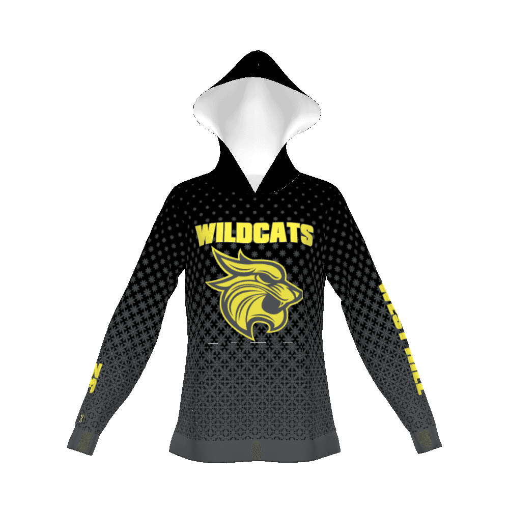 Ladies FreeStyle Sublimated Fleece Hoodie — image 1 of 1