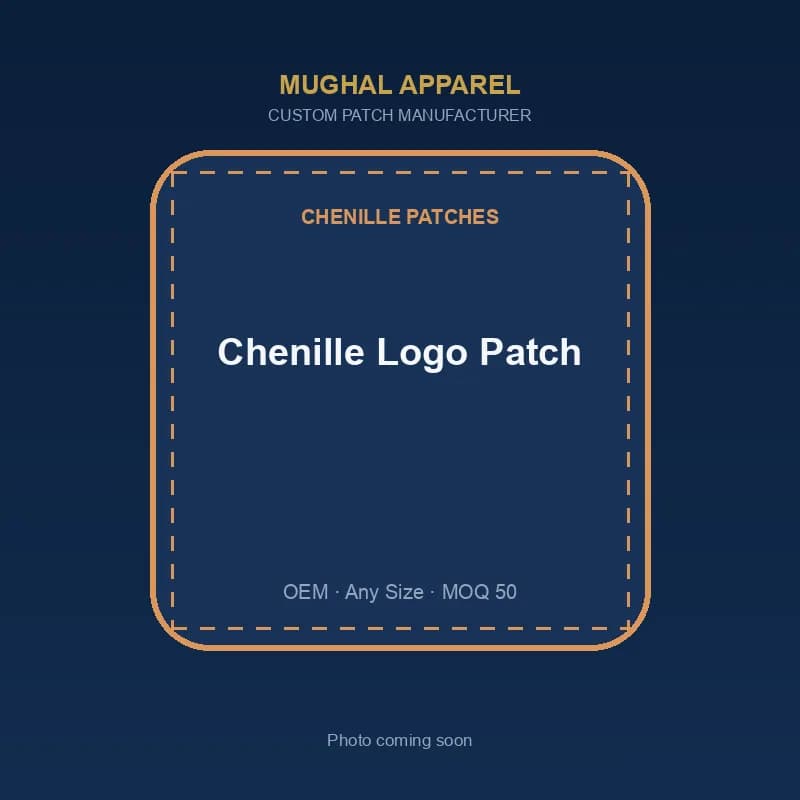 Chenille Logo Patch — image 1 of 1