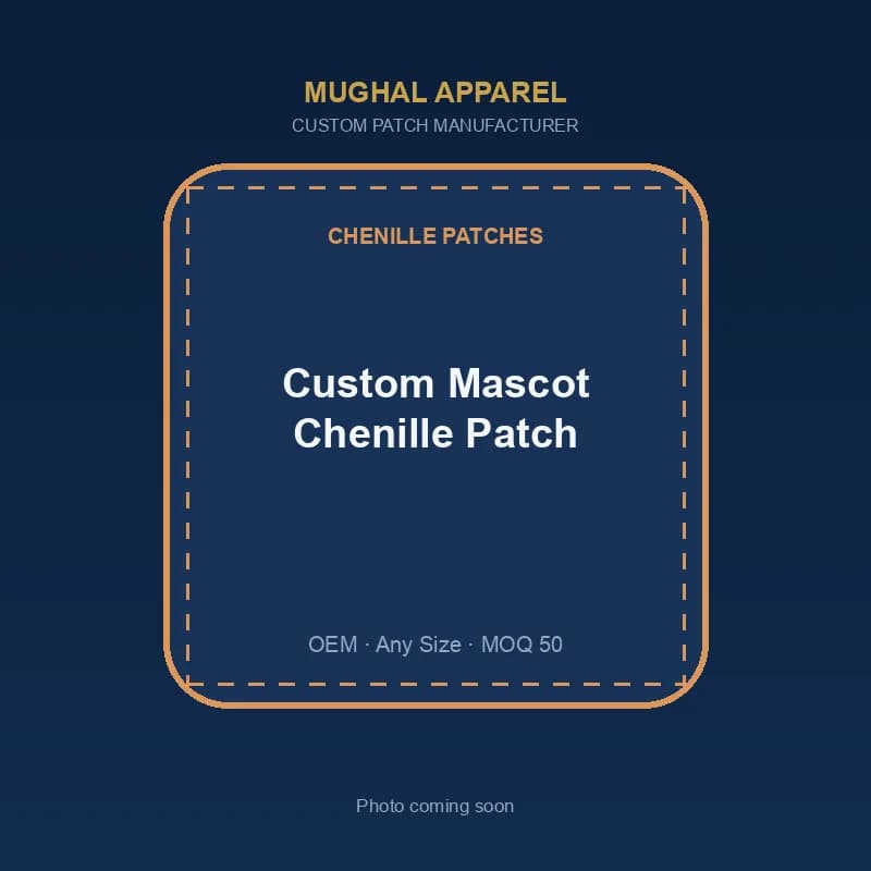Custom Mascot Chenille Patch