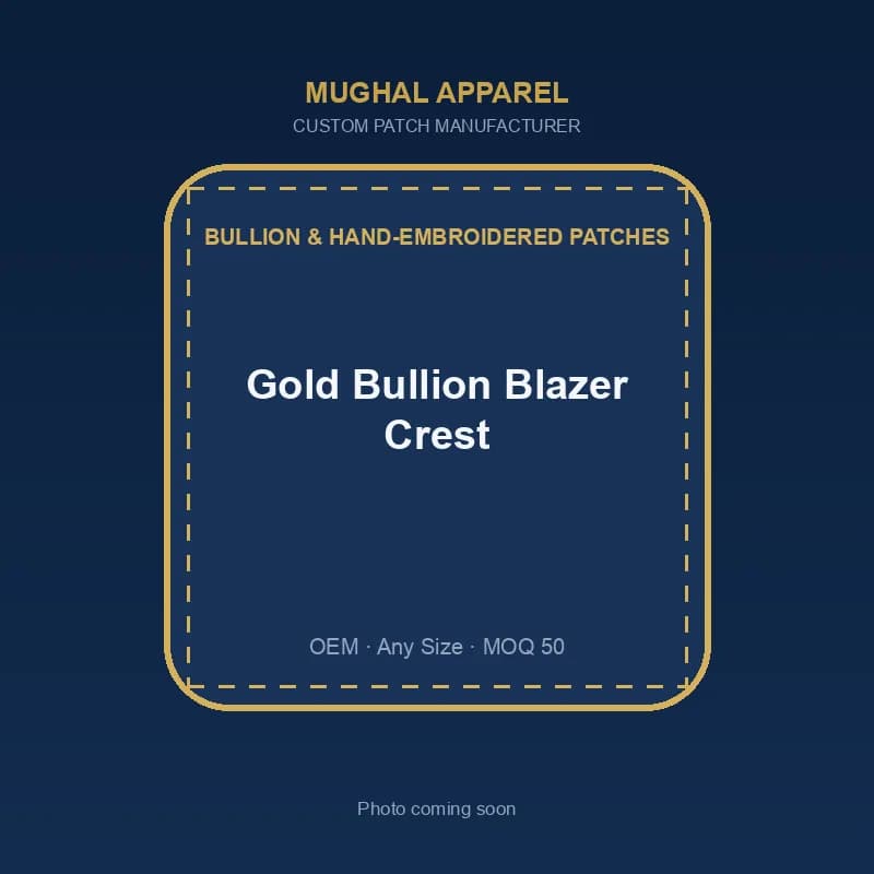 Bullion & Hand-Embroidered Patches