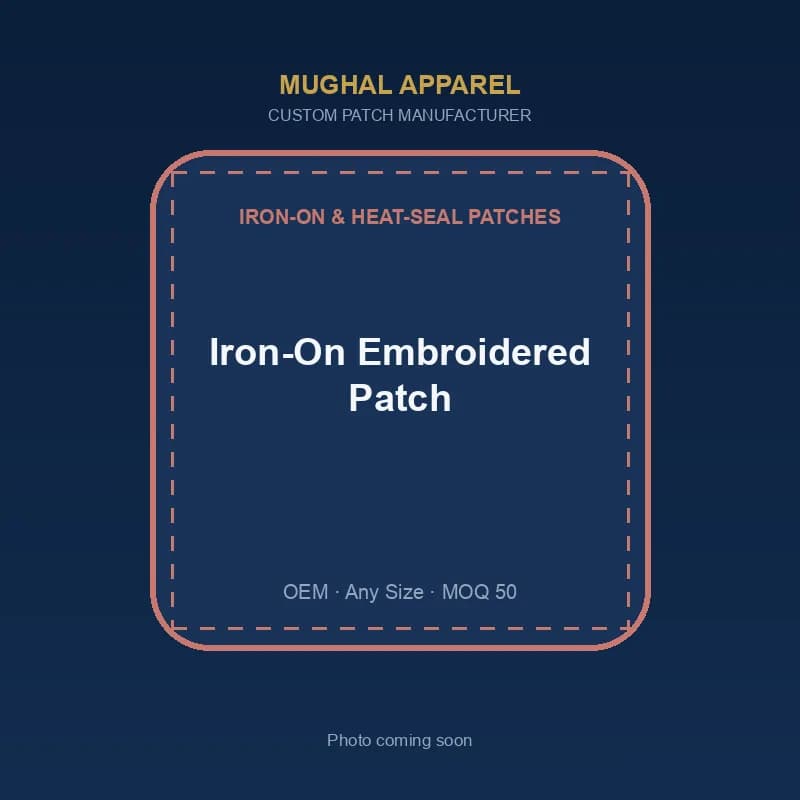 Iron-On Embroidered Patch