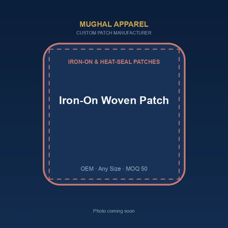 Iron-On Woven Patch