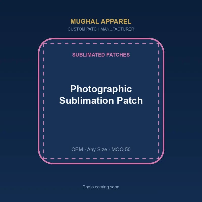 Photographic Sublimation Patch