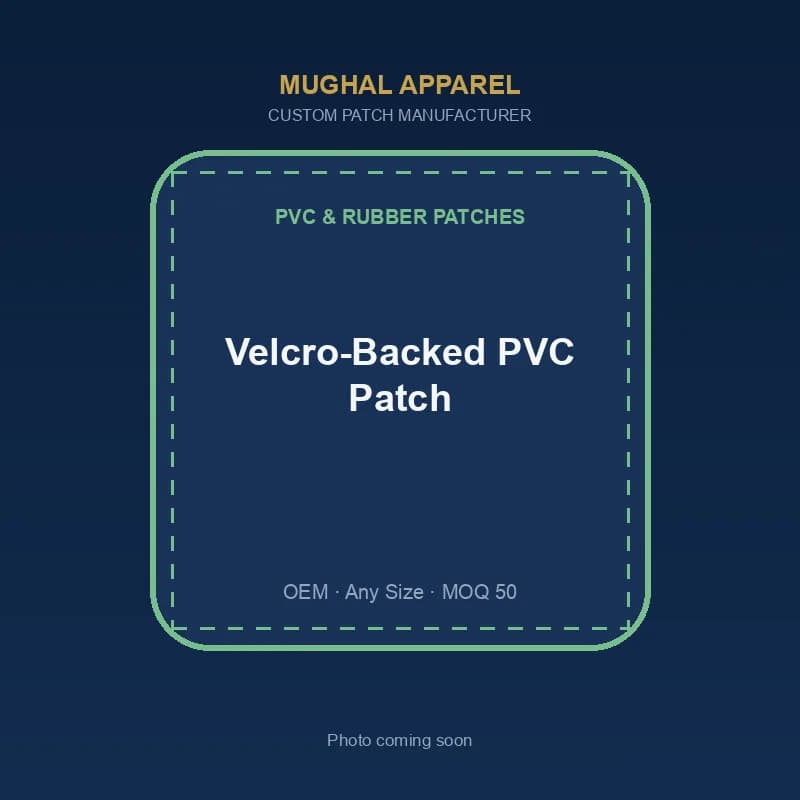Velcro-Backed PVC Patch