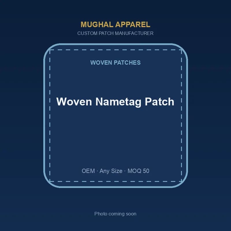Woven Nametag Patch