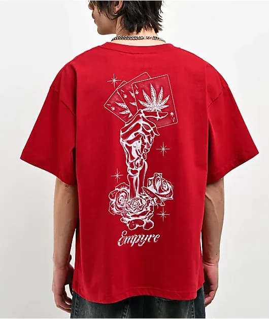 Ace Of Fades Red T-Shirt — image 1 of 1