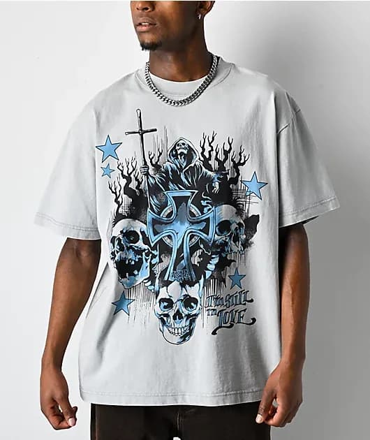 After Life Grey T-Shirt — image 1 of 1