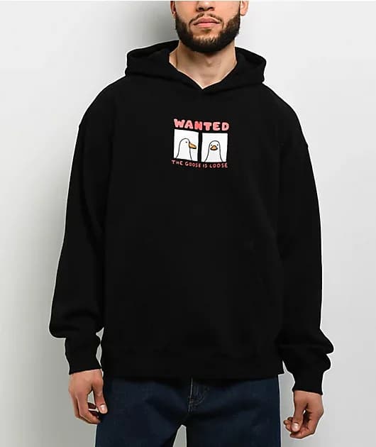 Goose Is Loose Black Hoodie — image 1 of 1