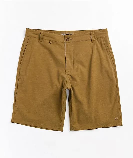 Alfresco Tobacco Hybrid Shorts — image 1 of 1