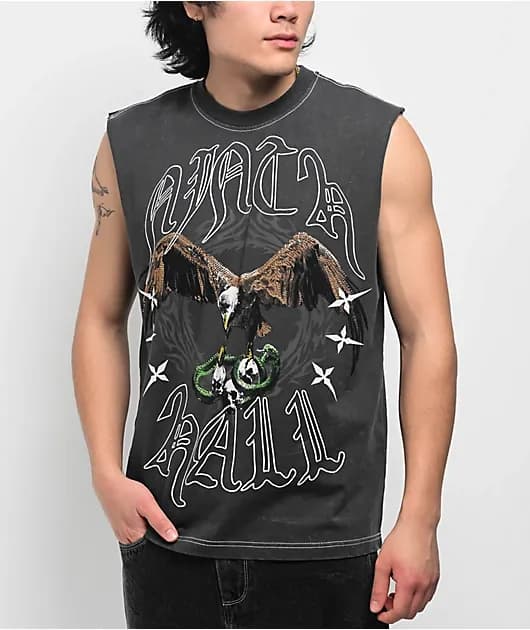 Alpha Black Tank Top — image 1 of 1