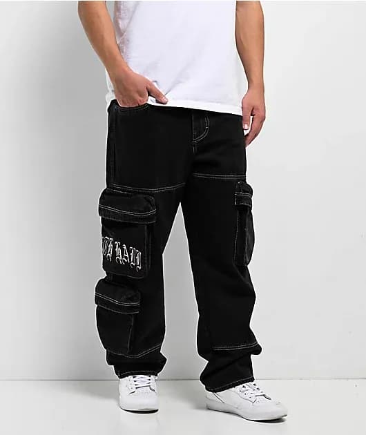 Ambush Black 3D Cargo Pants — image 1 of 1