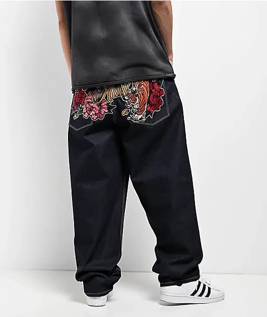 Ambush Tiger Raw Indigo Loose Fit Jeans — image 1 of 1