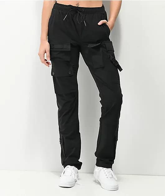 Black Cargo Pants — image 1 of 1
