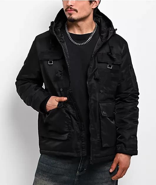 Black Insulated Jacket — image 1 of 1