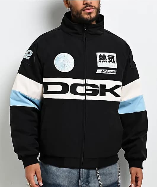 Apex Black Racing Jacket — image 1 of 1