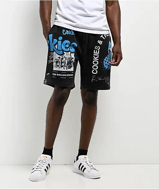Arch Black Sweat Shorts — image 1 of 1