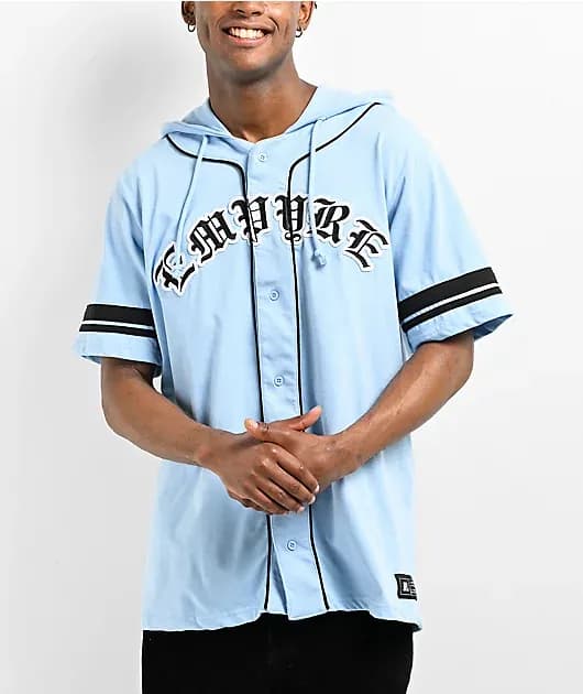 B Team Light Blue 2fer Jersey — image 1 of 1