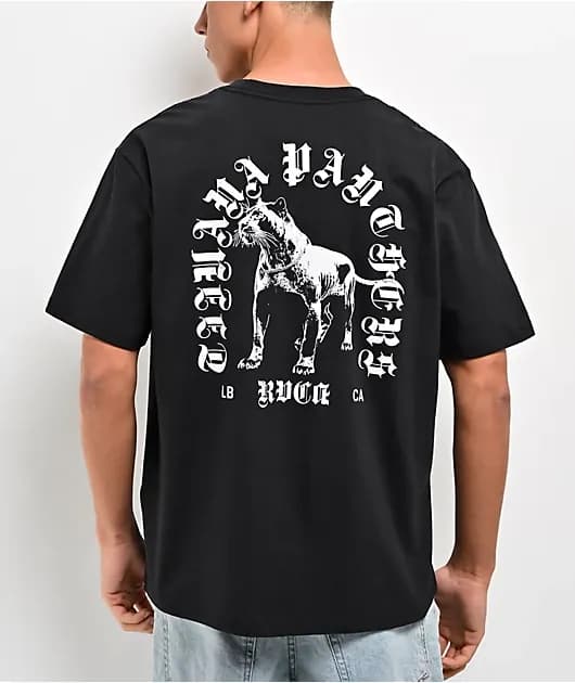 Bad Panther Black Pocket T-Shirt — image 1 of 1