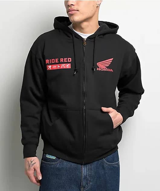 Badger Black Zip Hoodie — image 1 of 1