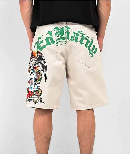 Battle White Shorts — image 1 of 1