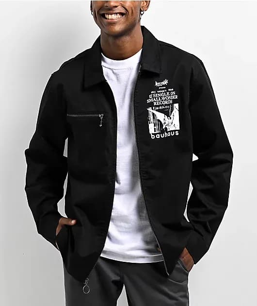 Bauhaus Undead Black Work Jacket — image 1 of 1