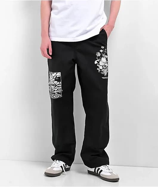 Big Timer Black Double Knee Carpenter Pants — image 1 of 1