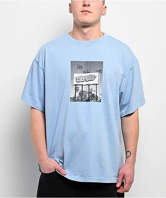 Billboard Light Blue T-Shirt — image 1 of 1