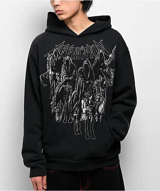 Black Night Potassium Wash Hoodie — image 1 of 1