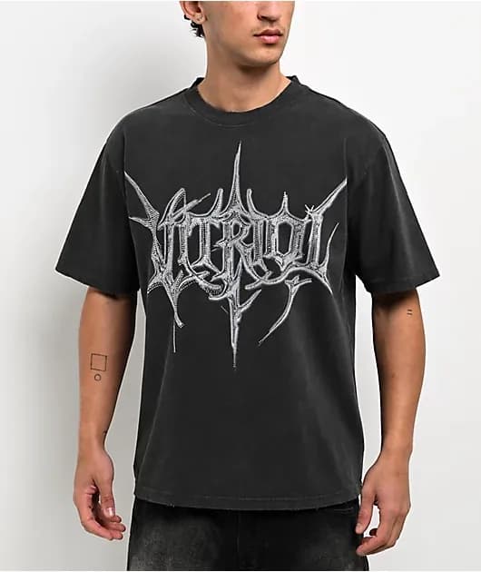 Blackberry Stone Grey Wash T-Shirt — image 1 of 1