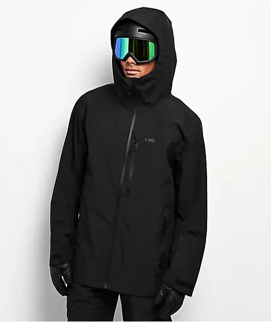 Brier Black 20K Snowboard Jacket — image 1 of 1