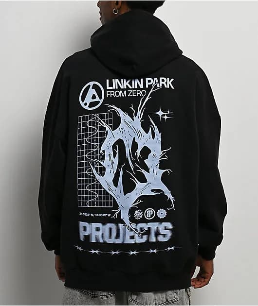 Brooklyn Projects Linkin Park Black Hoodie — image 1 of 1