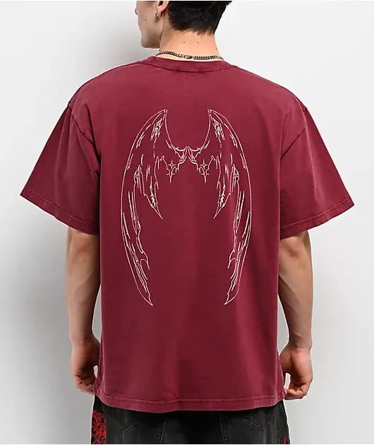 Burial Maroon T-Shirt — image 1 of 1