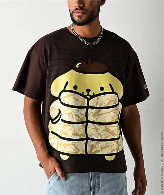 Camo Puffer Brown T-Shirt — image 1 of 1