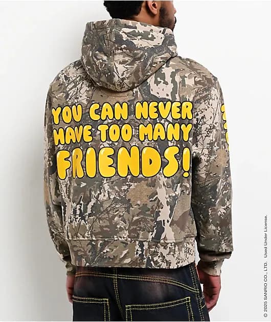 Camo Puffer Hoodie — image 1 of 1