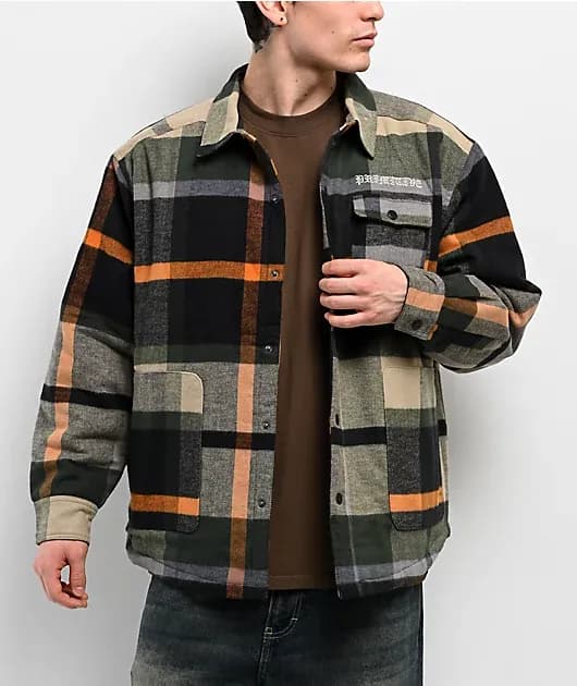 Circuit Green Flannel Jacket — image 1 of 1