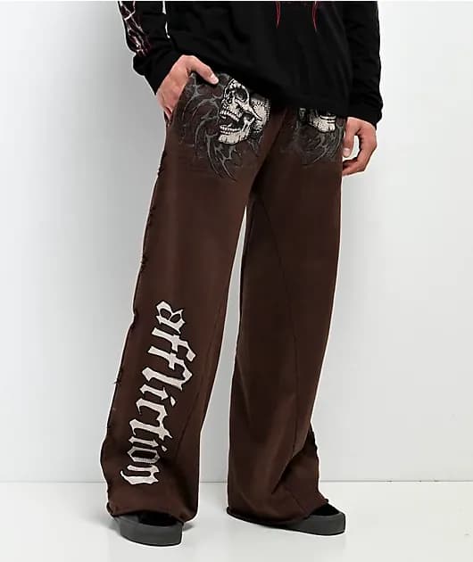 Collapse Brown Sweatpants — image 1 of 1