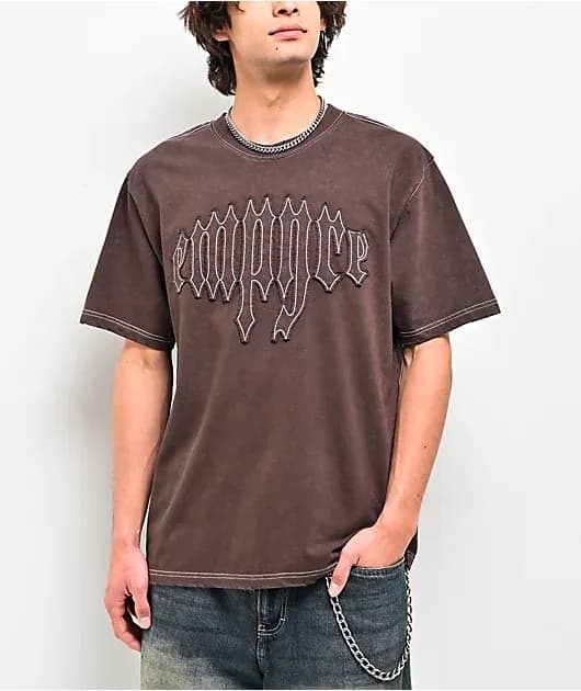 Corkscrew Brown T-Shirt — image 1 of 1