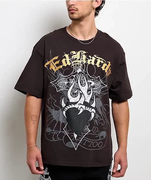 Cross Black T-Shirt — image 1 of 1