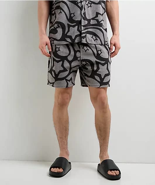 Cruise Grey Terry Shorts — image 1 of 1