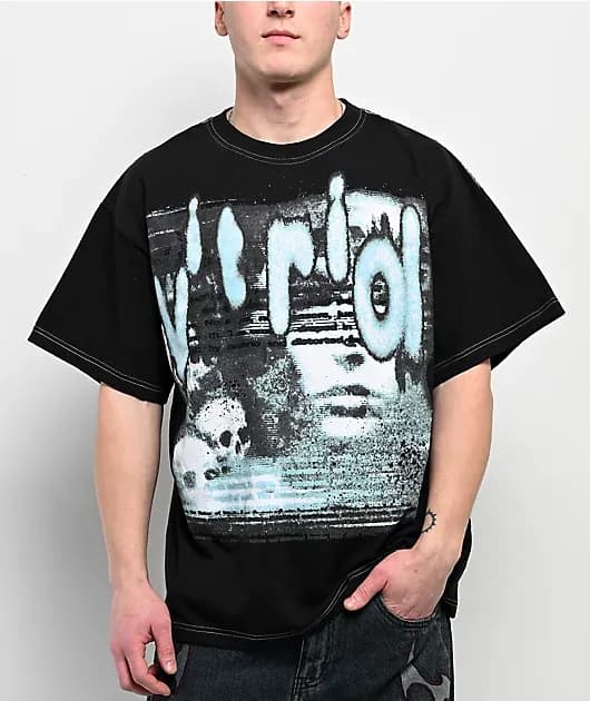 Cybercore Black T-Shirt — image 1 of 1