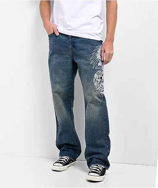 Death Glory Blue Jeans — image 1 of 1