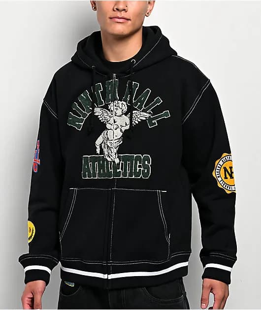 Detention Black Zip Hoodie — image 1 of 1