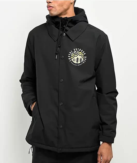 Downpour Black 10K Snowboard Jacket — image 1 of 1