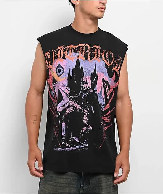 Draconia Black Tank Top — image 1 of 1
