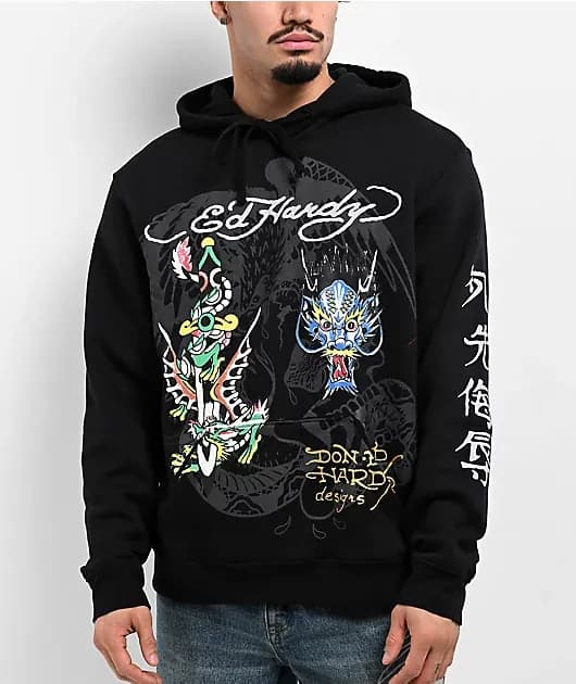 Dragons Black Hoodie — image 1 of 1