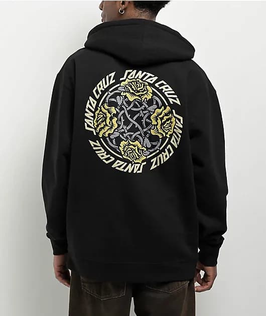 Dressen Rose Solo Black Hoodie — image 1 of 1