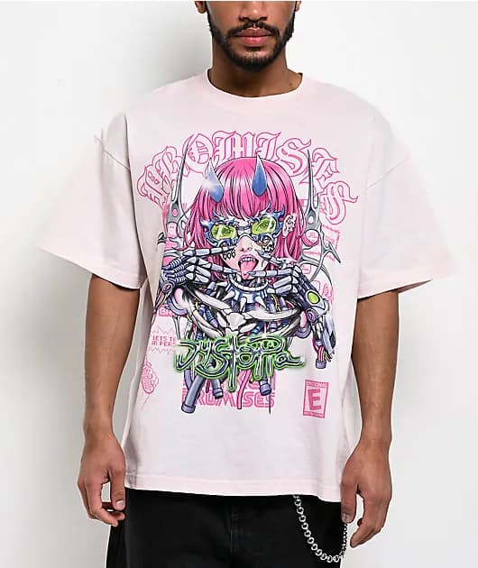 Dystopia Pink T-Shirt — image 1 of 1
