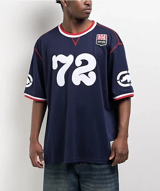 Mean Joe Blue Mesh Jersey — image 1 of 1