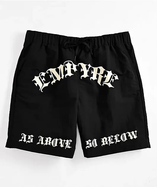 Edges Black Shorts — image 1 of 1