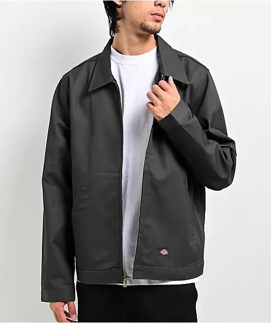 Eisenhower Unlined Charcoal Work Jacket — image 1 of 1